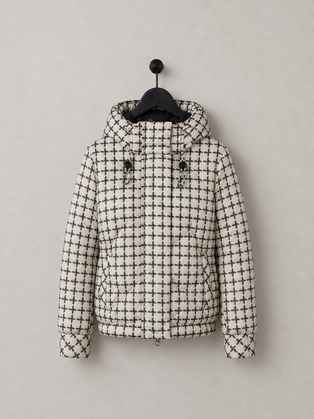 Pikeur Womens Quilt Diamond Puffy Jacket Soft Cream