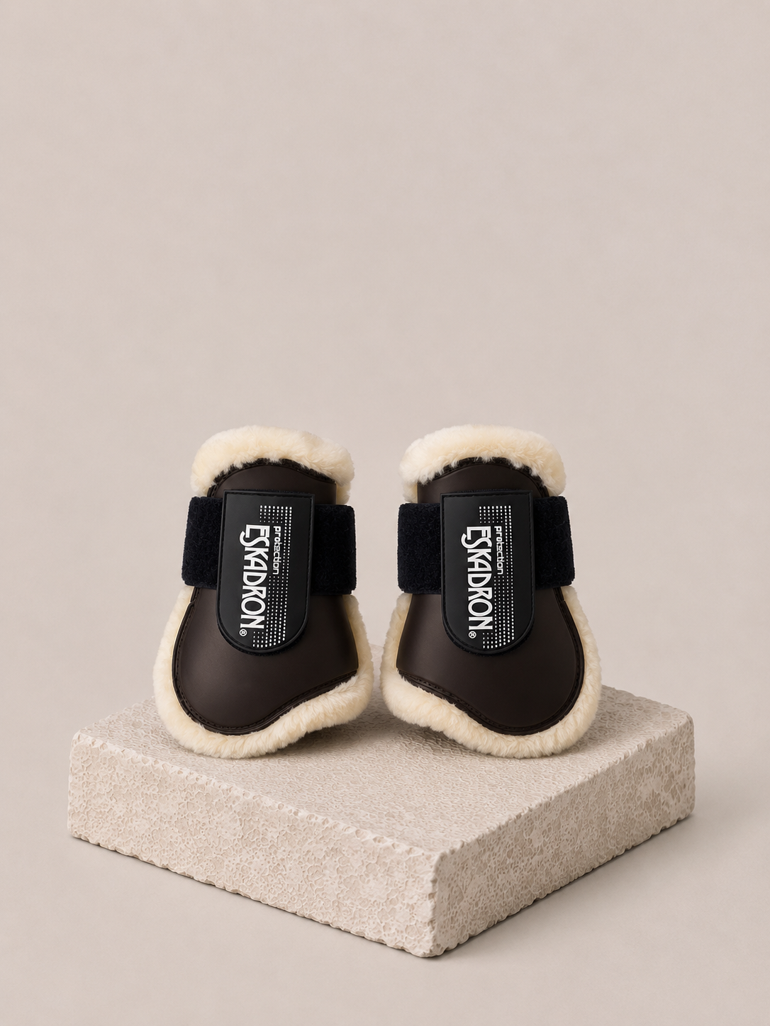 Eskadron Compact Leg Protection Boots Hinds Faux Fur Brown