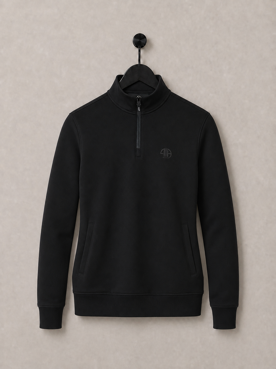 Pikeur Mens Zip Sport Sweater Black