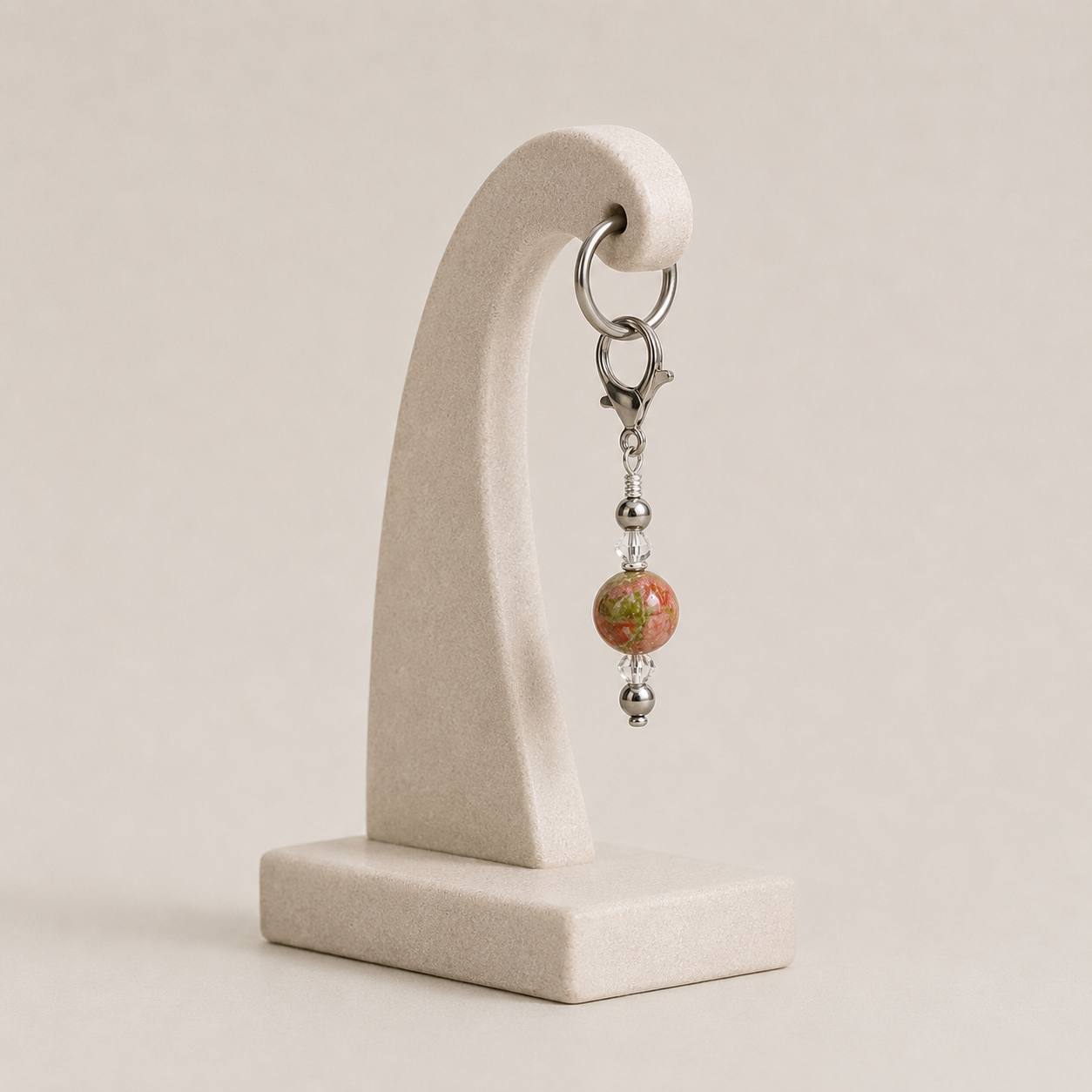 Westoria Unakile Pink Bridle Charm- Alignment, Healing, Perserveirance (Copy)