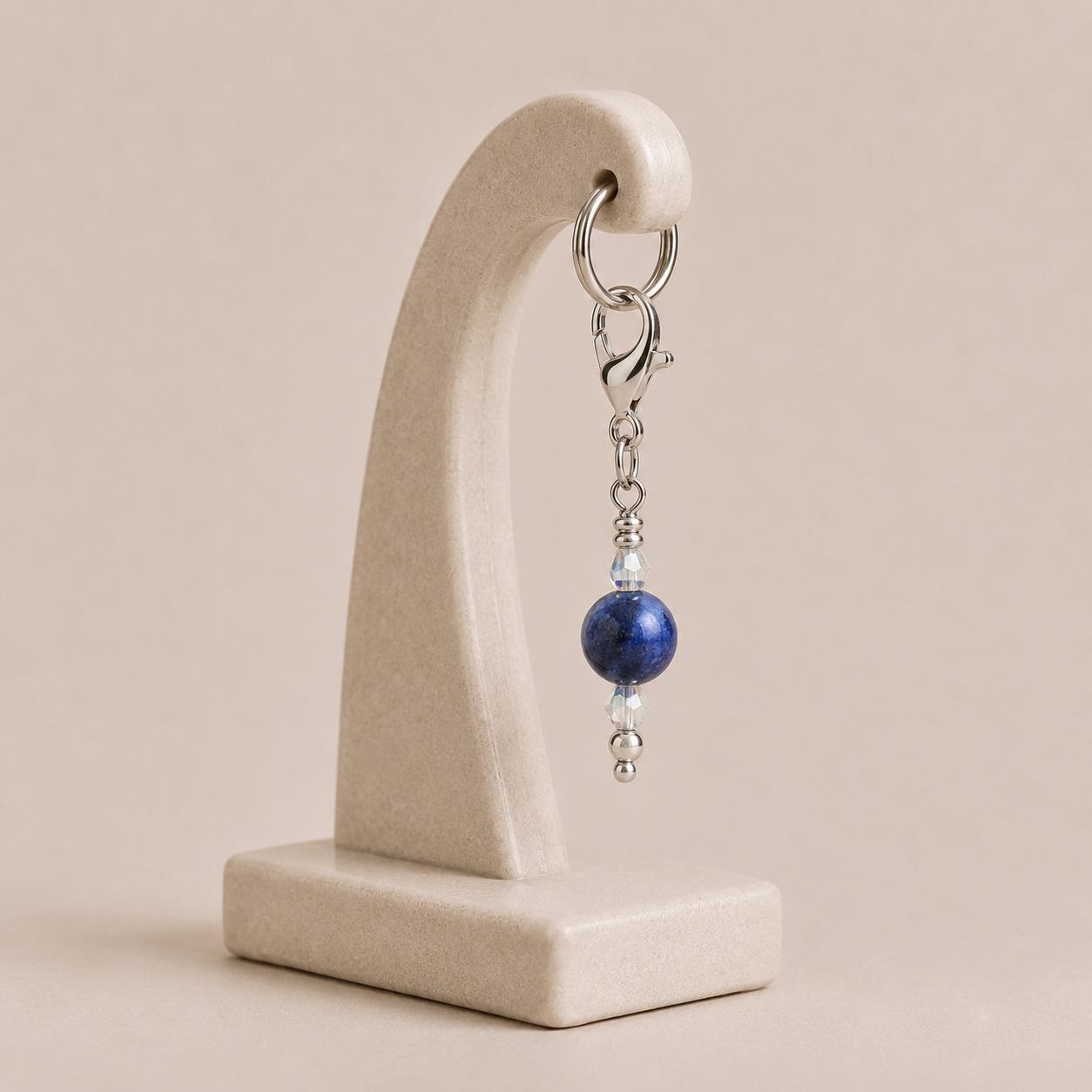Westoria Lapis Lazuli Blue Bridle Charm- Security, Courage and Calm