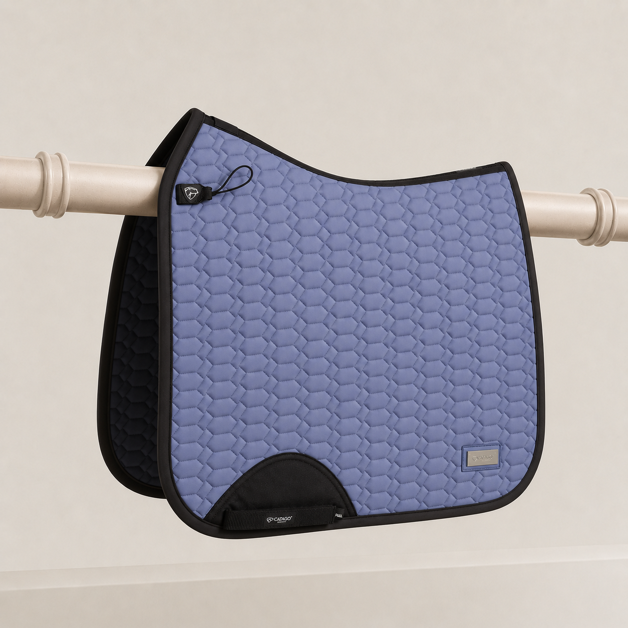 Catago FIR-Tech Grand Saddle Pad Light Blue Dressage
