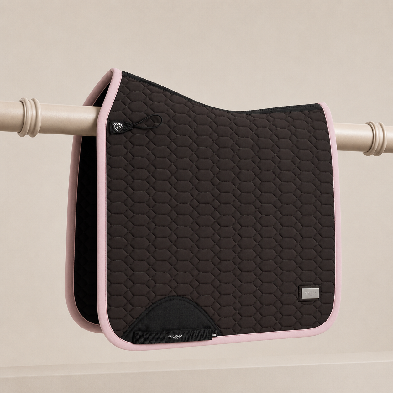 Catago FIR-Tech Grand Saddle Pad Dressage Brown