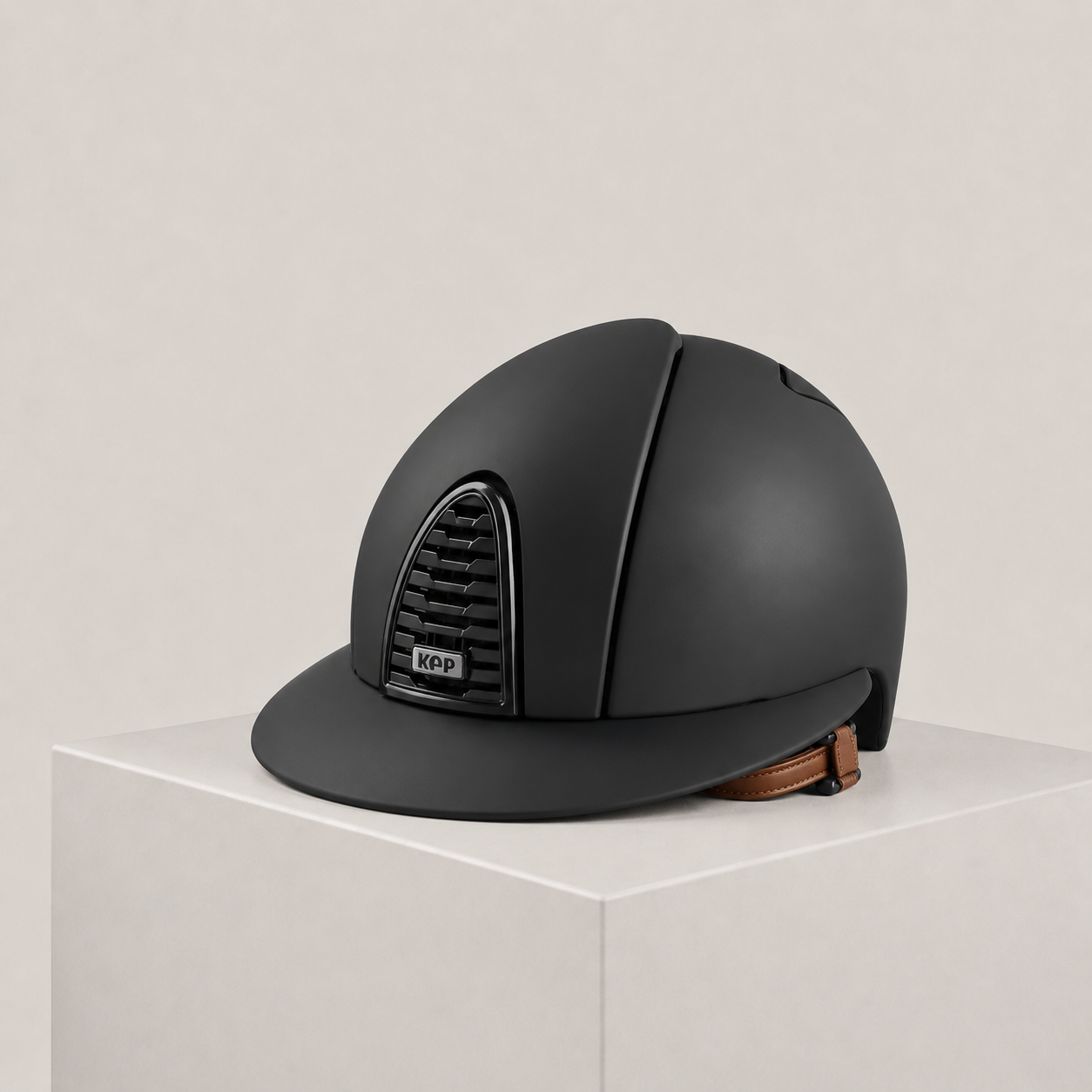 KEP Cromo 2.0 Matte Black Beige Strap Wide Visor