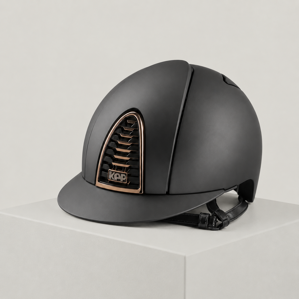 KEP Cromo 2.0  Matt Black Logo with Crystal