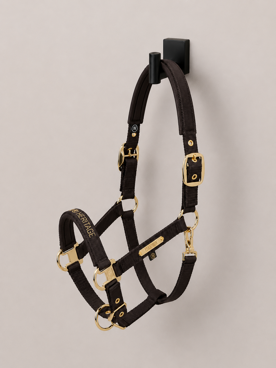 Eskadron Pony Padded Halter Heritage Brown