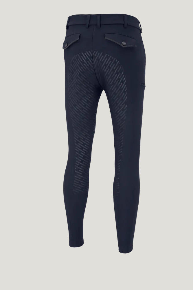 Pikeur Fendrik Breeches Mens GripTec Full Seat Navy and Gray