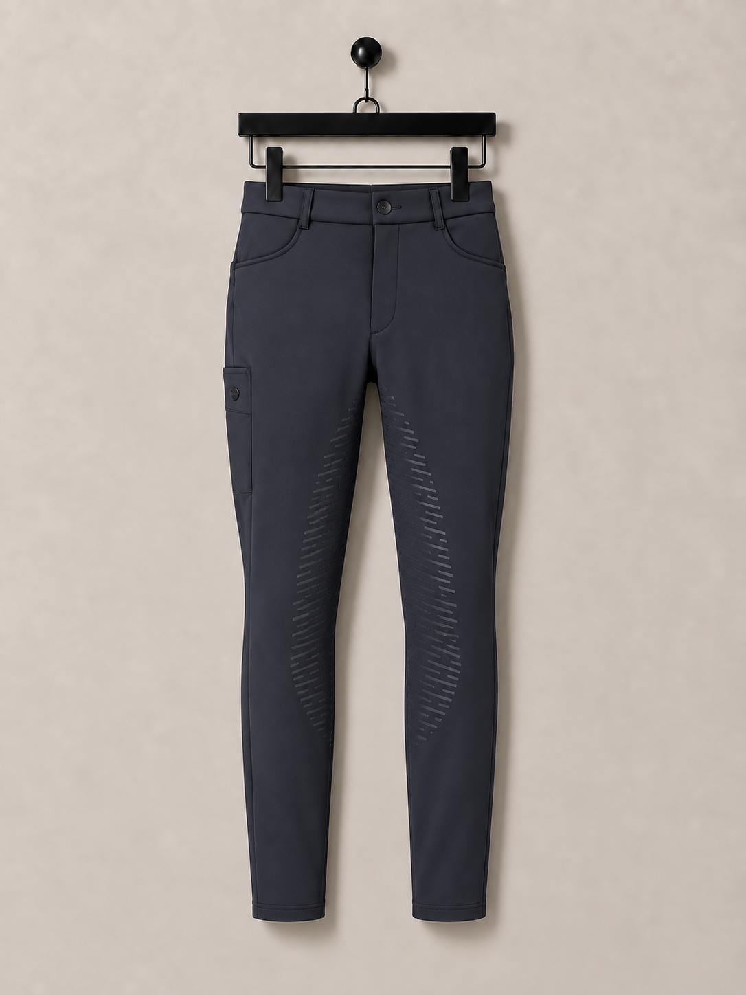 Pikeur Fendrik Breeches Mens GripTec Full Seat Navy and Gray