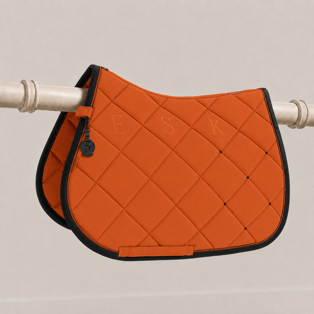 Eskadron Platinum Silk Diamond All Purpose Saddle Pad Amber Orange