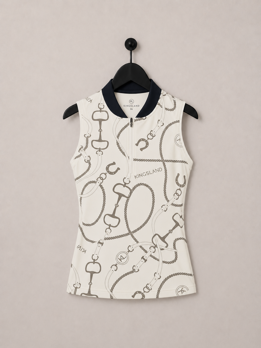 Kingsland Ladies KL Larissa Training Shirt Top Beige