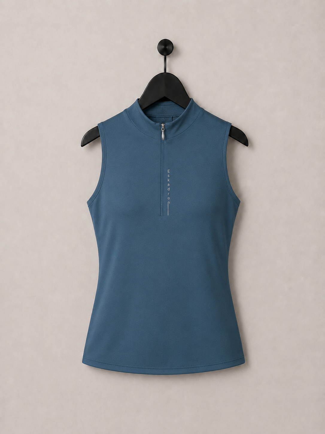 Eskadron Half Zip Sleeveless Shirt Ocean Green