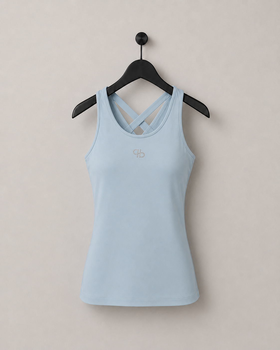 Pikeur Cross-Back  Riding Shirt Sleeveless Light Blue