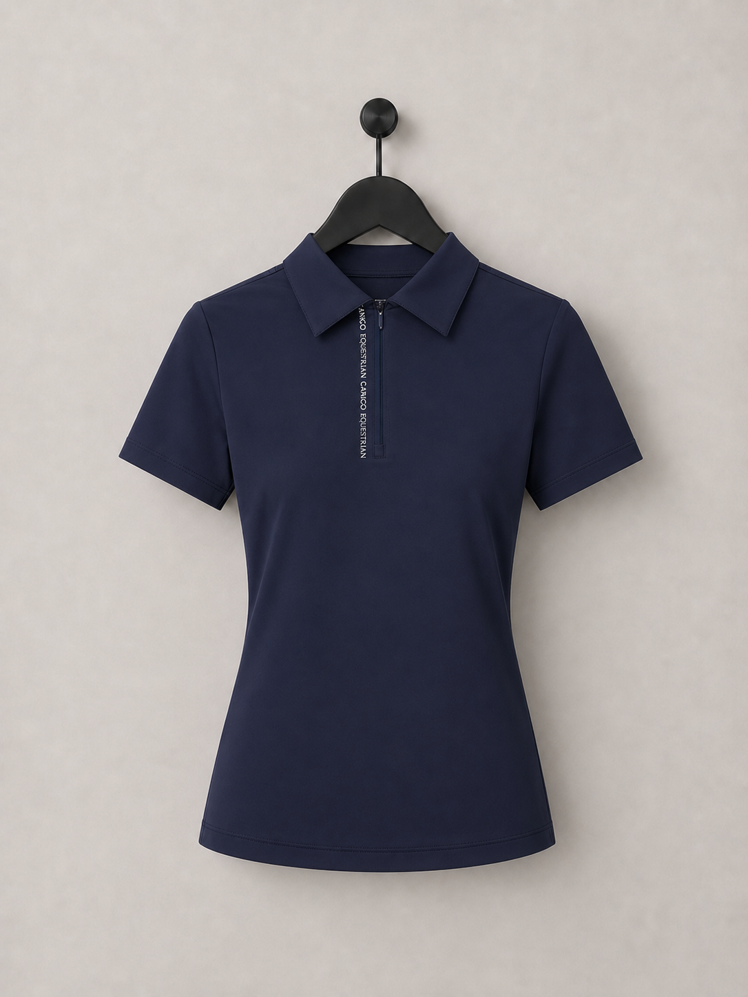 Catago Nash Zip Polo Riding Shirt Navy