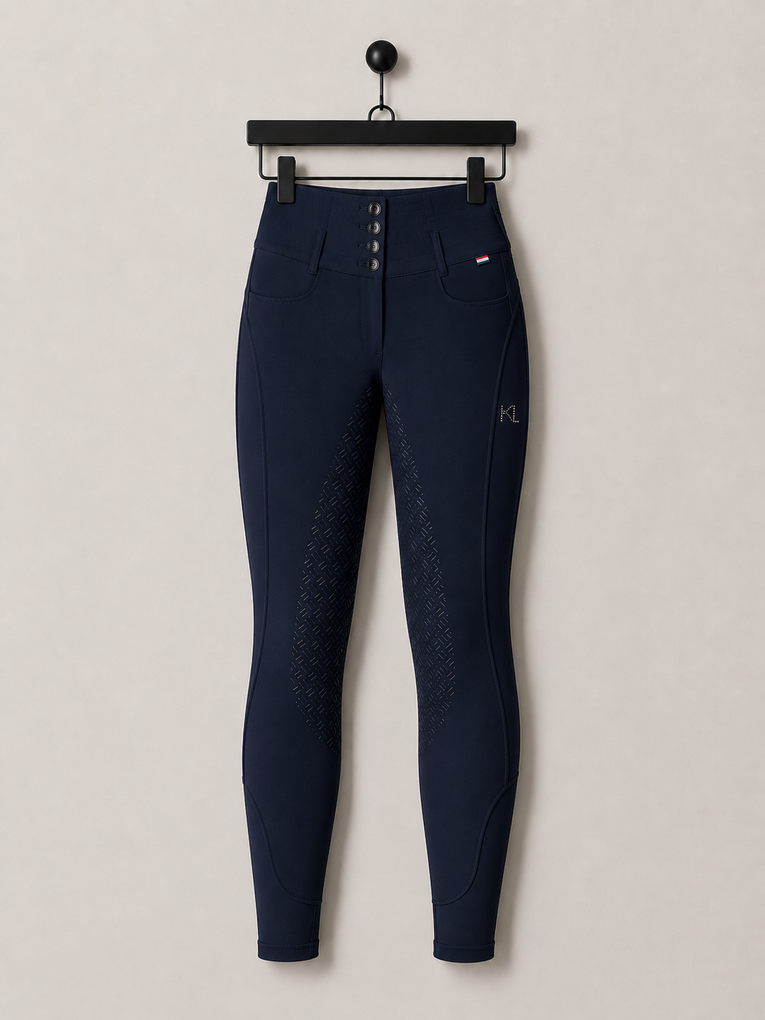 Kingsland Khloe X Shape High Waist Full-Grip Ladies Breeches Navy