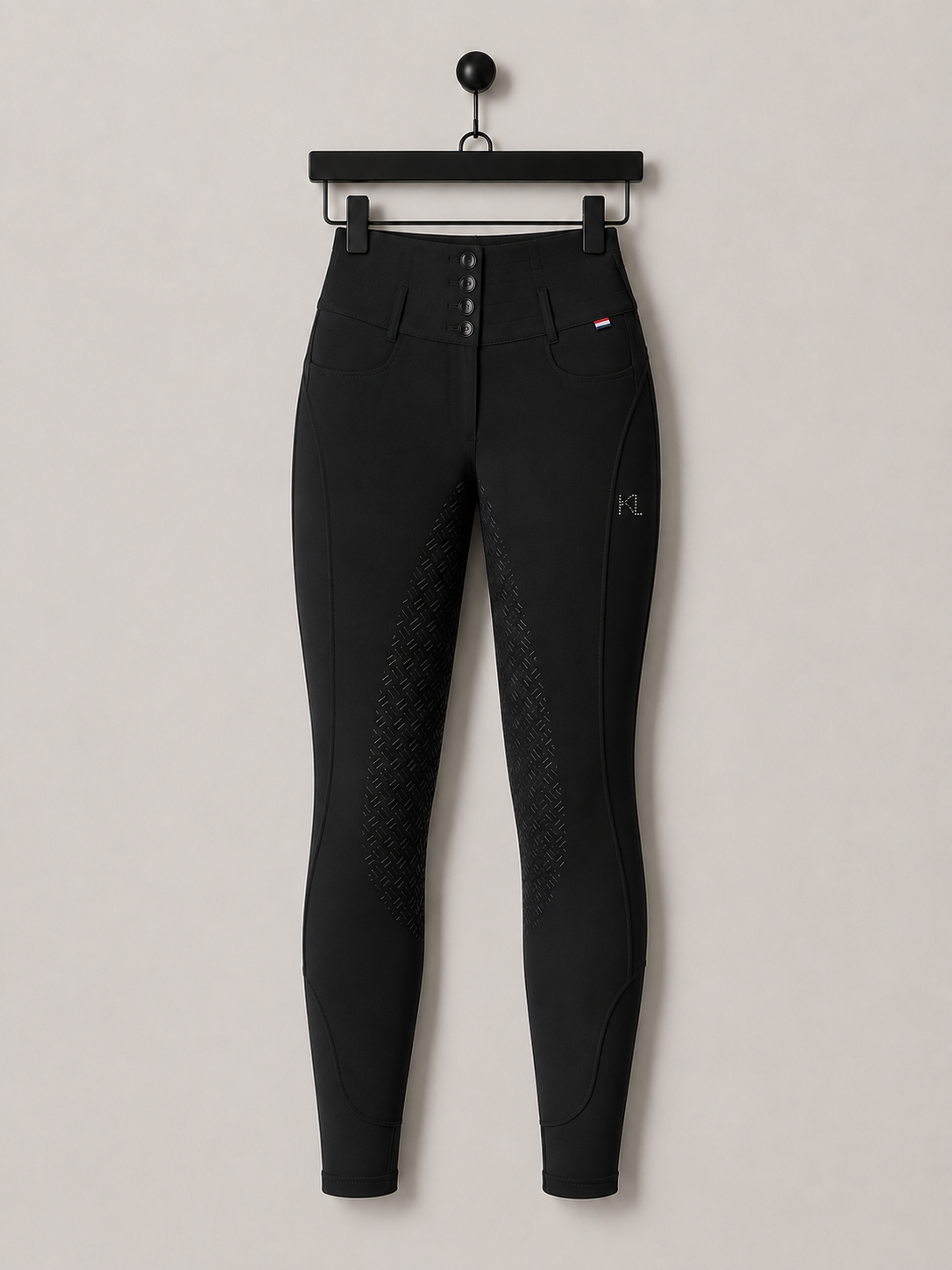 Kingsland KLKhloe X Shape High Waist Full-Grip Ladies Breeches Black