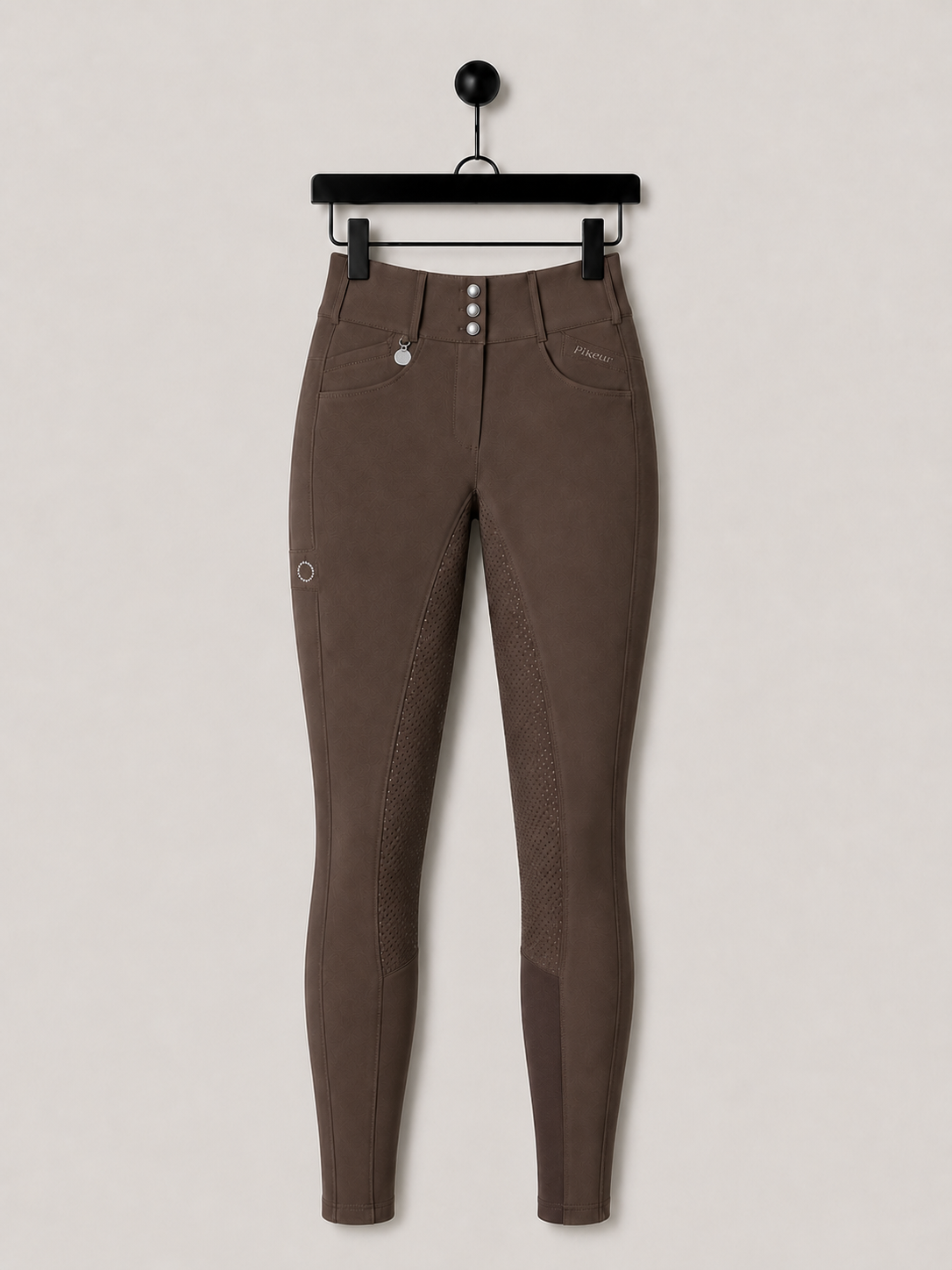 Pikeur Candela Breeches DuraGrip Full Patches Taupe Brown