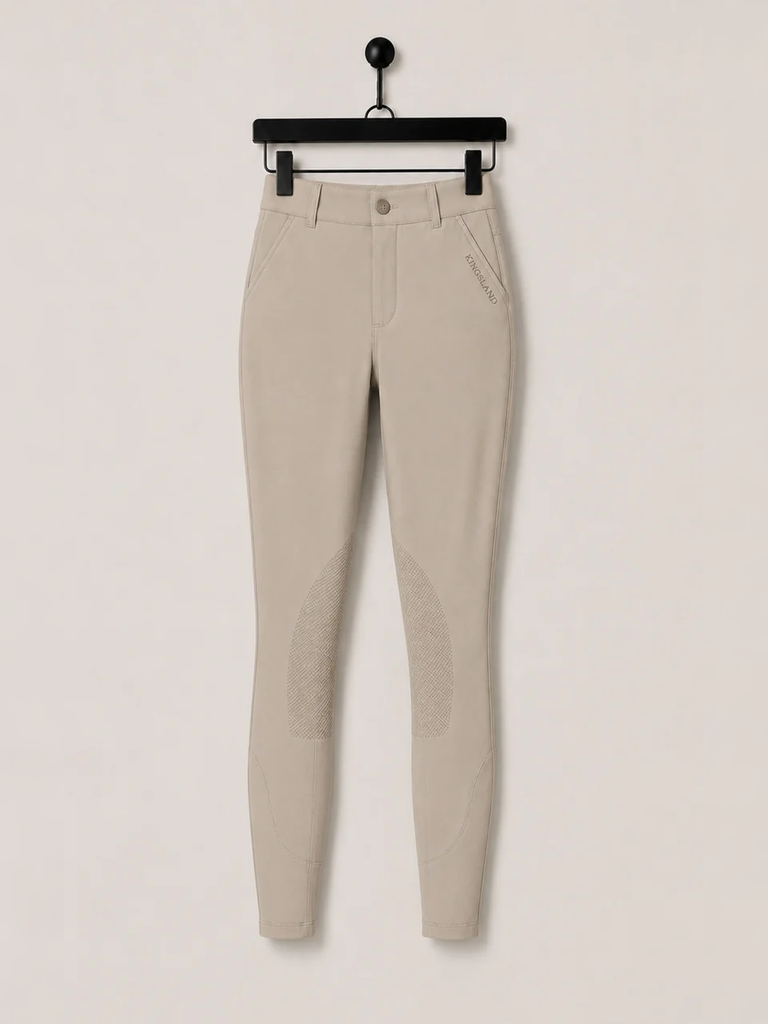 Kingsland KLKenton Mens Knee Grip Riding Breeches Beige