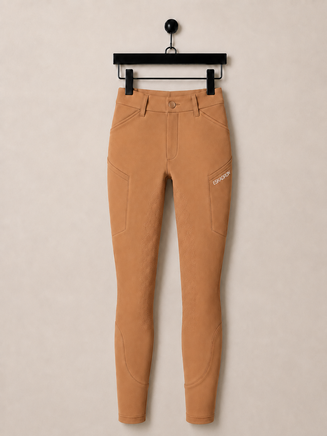 Eskadron Mens Pro Riding Softshell Breeches Almond Brown