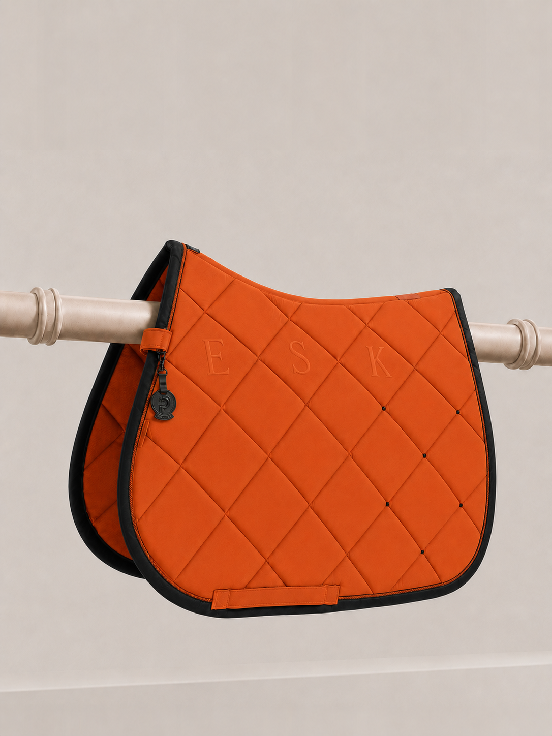 Eskadron Platinum Silk Diamond All Purpose Saddle Pad Amber Orange