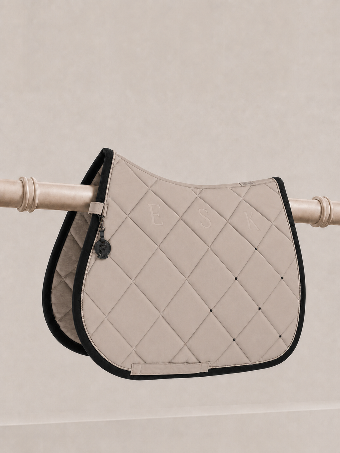 Eskadron Platinum Diamond All Purpose Jumping Saddle Pad Pale Gray