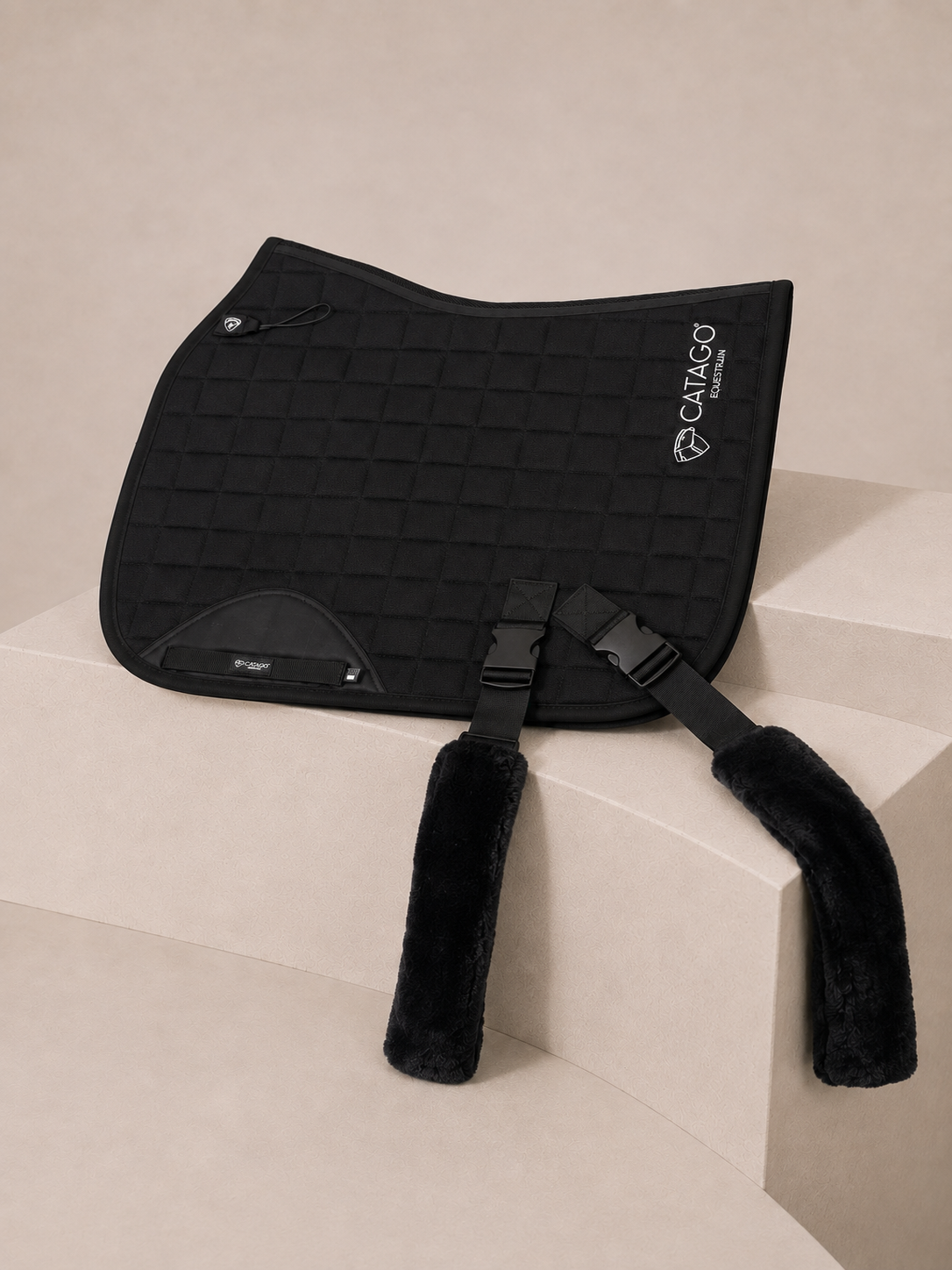 Catago FIR-Tech Training Saddle Pad Elastic Dressage