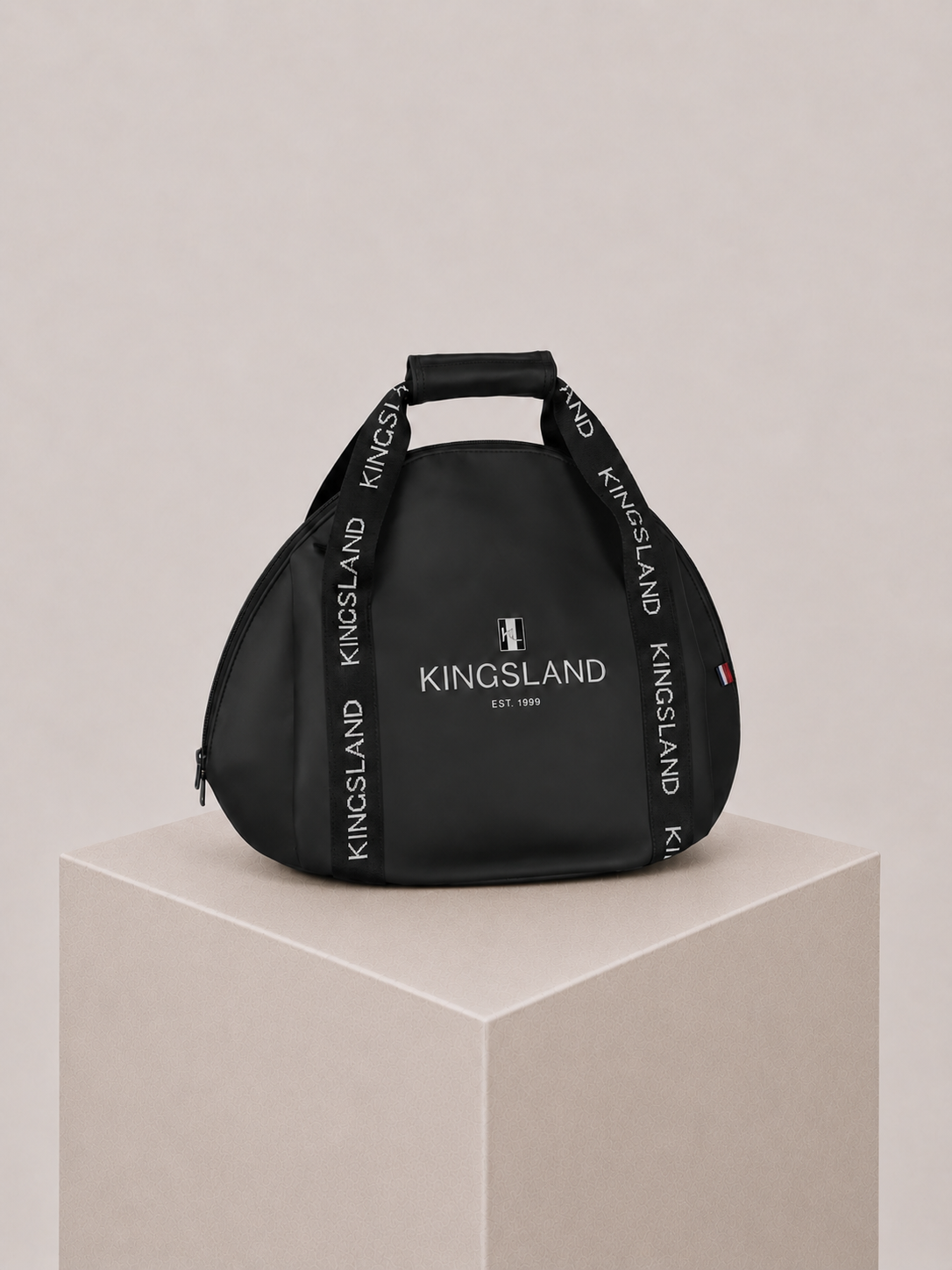 Kingsland Classic Wide Brim Helmet Bag Black