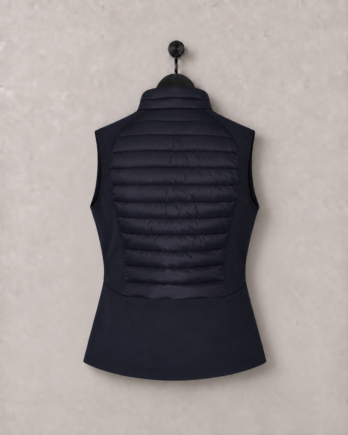 Kingsland Classic Hybrid Fitted Vest Body Warmer Navy