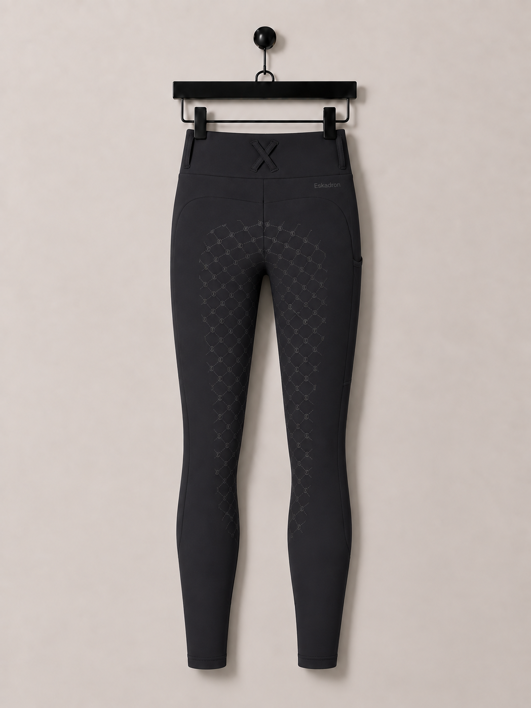 Eskadron Womens Cosy Full Grip Riding Tights Black