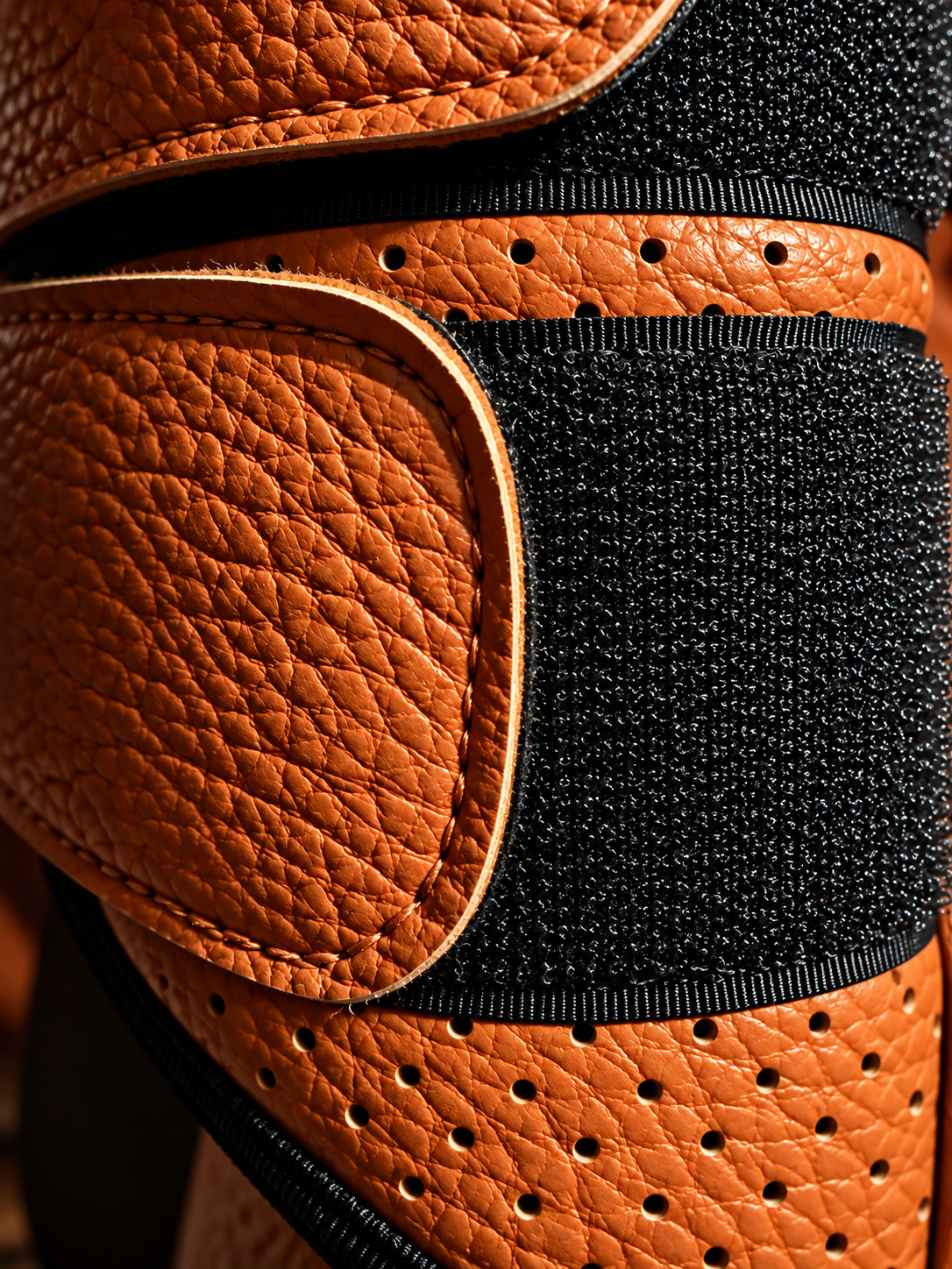 Kingsland KL Mona Protection Brushing Tendon Boots Argan Oil Brown