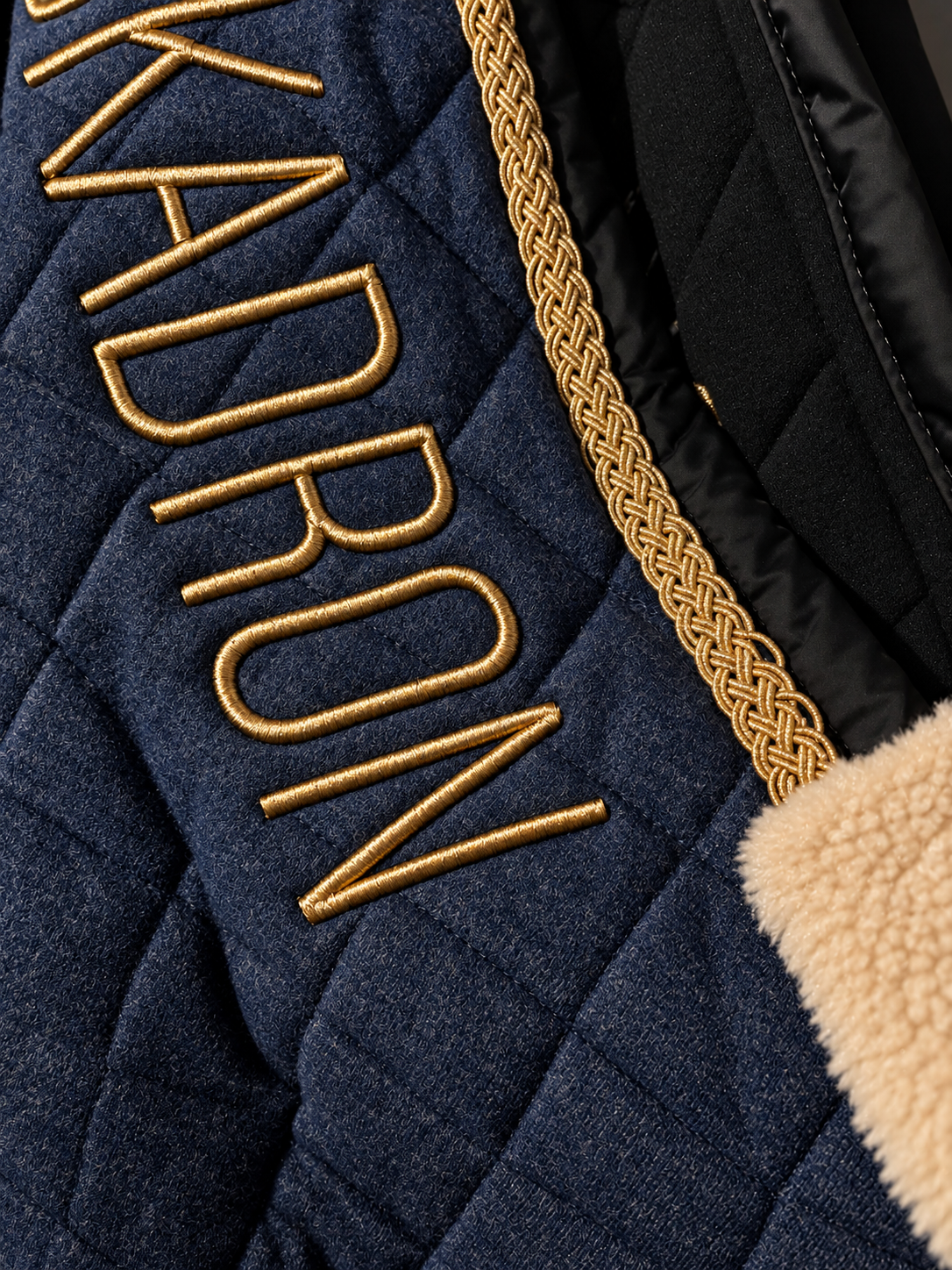Eskadron Heritage Quilted Cooler Sweat Rug Blue