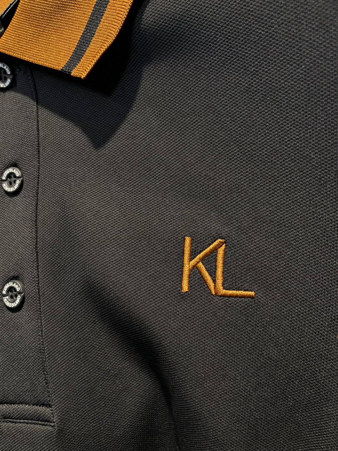 Kingsland KLMarco Mens Training Long Sleeve Pique Polo Shirt