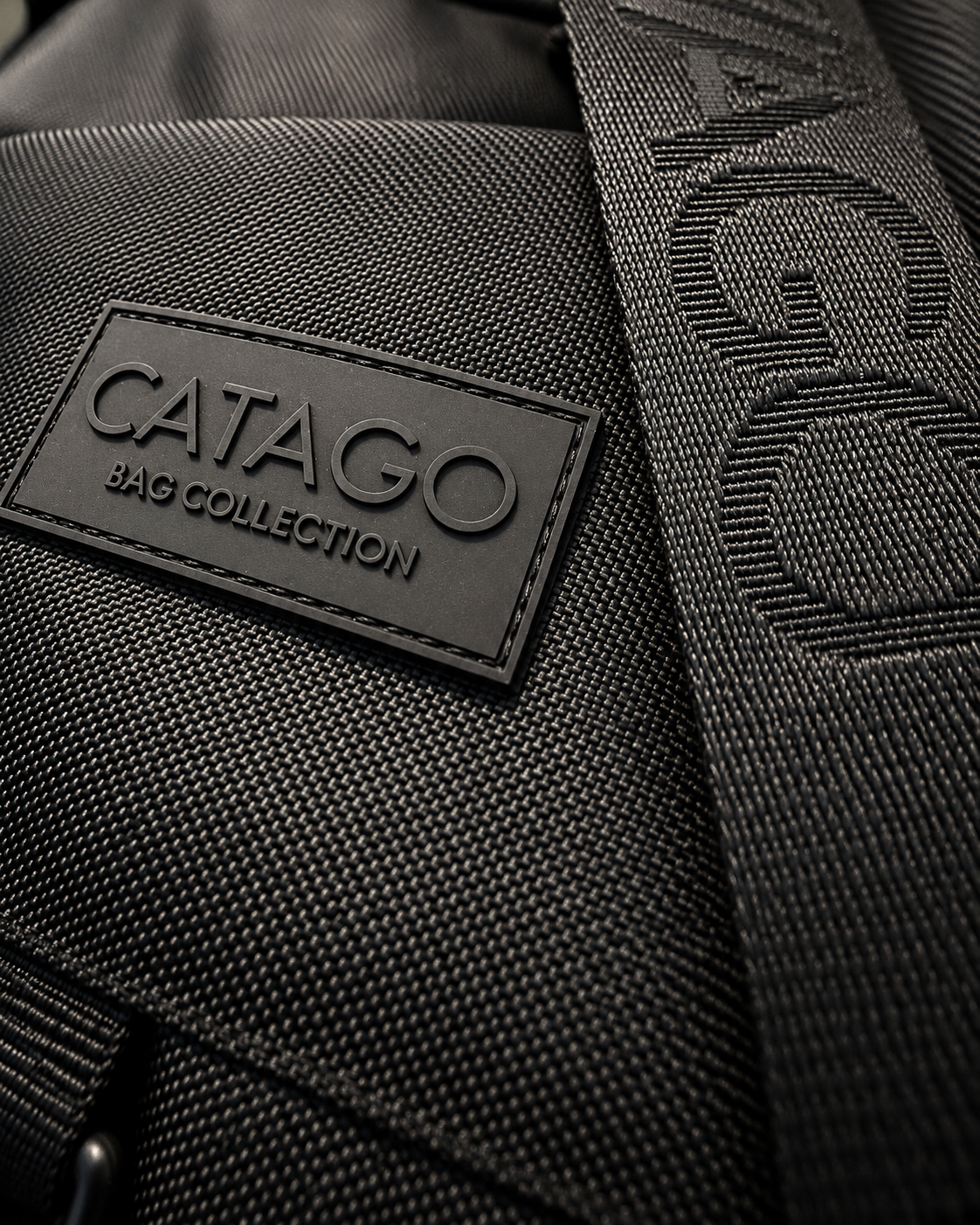 Catago Crossbody Messenger Bag Black
