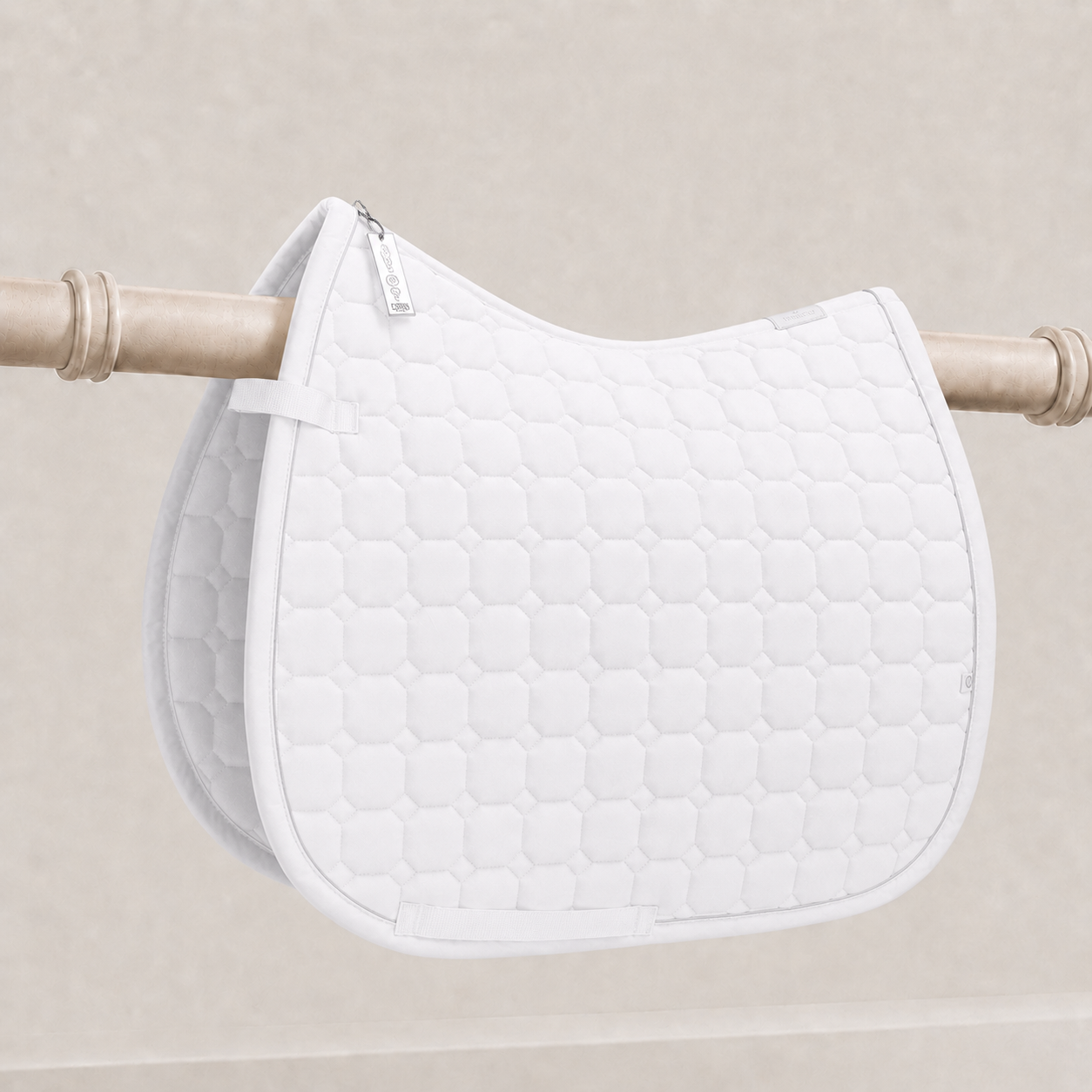 Eskadron Cotton Saddle Pad Dressage White