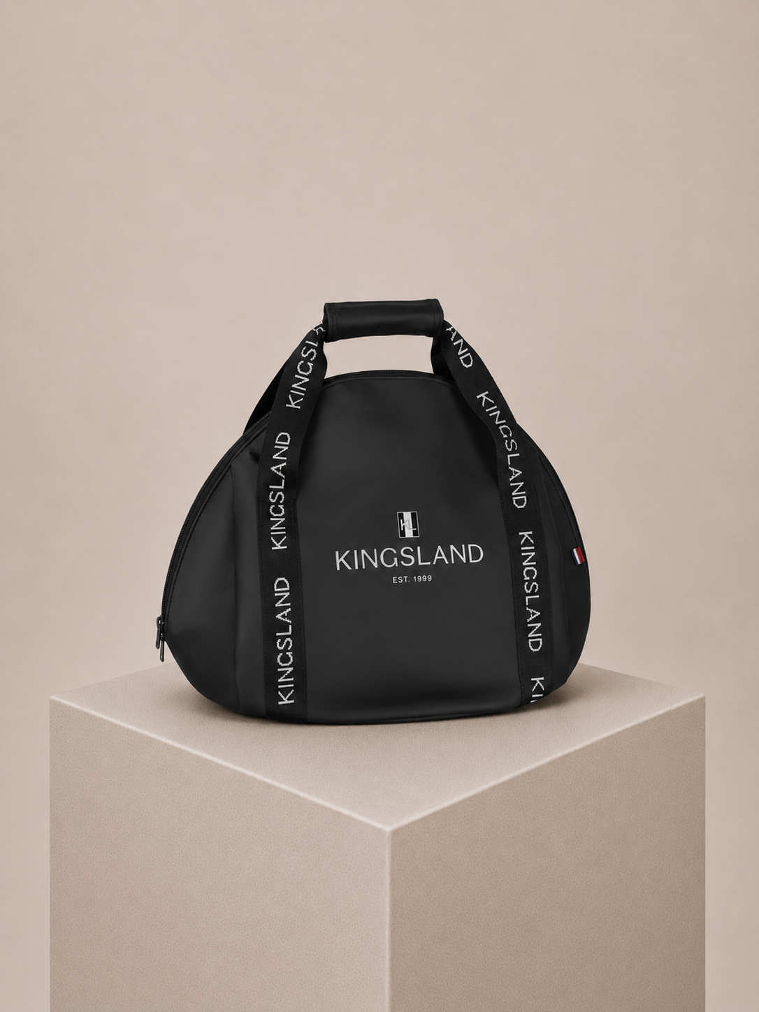 Kingsland Classic Wide Brim Helmet Bag Black