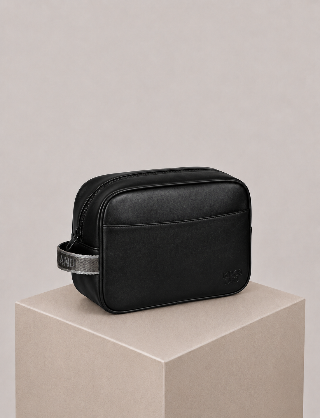 Kingsland Classic Accssories Tioletry Travel Bag Black