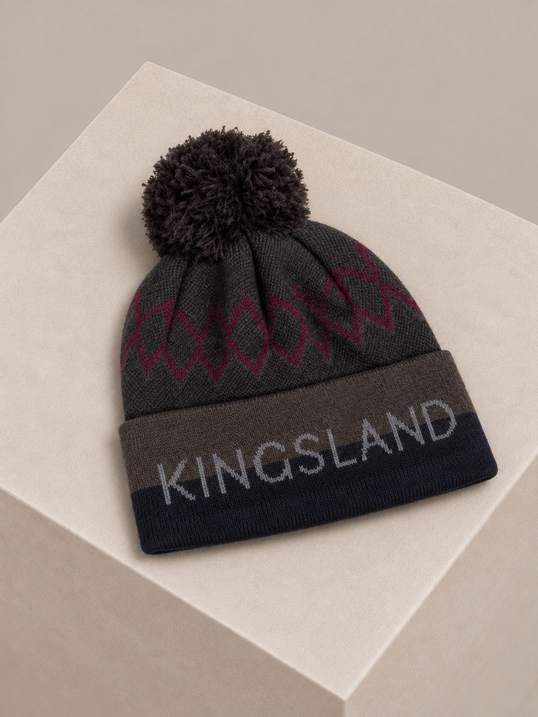 Kingsland KLMika Knitted Hat Beanie Navy
