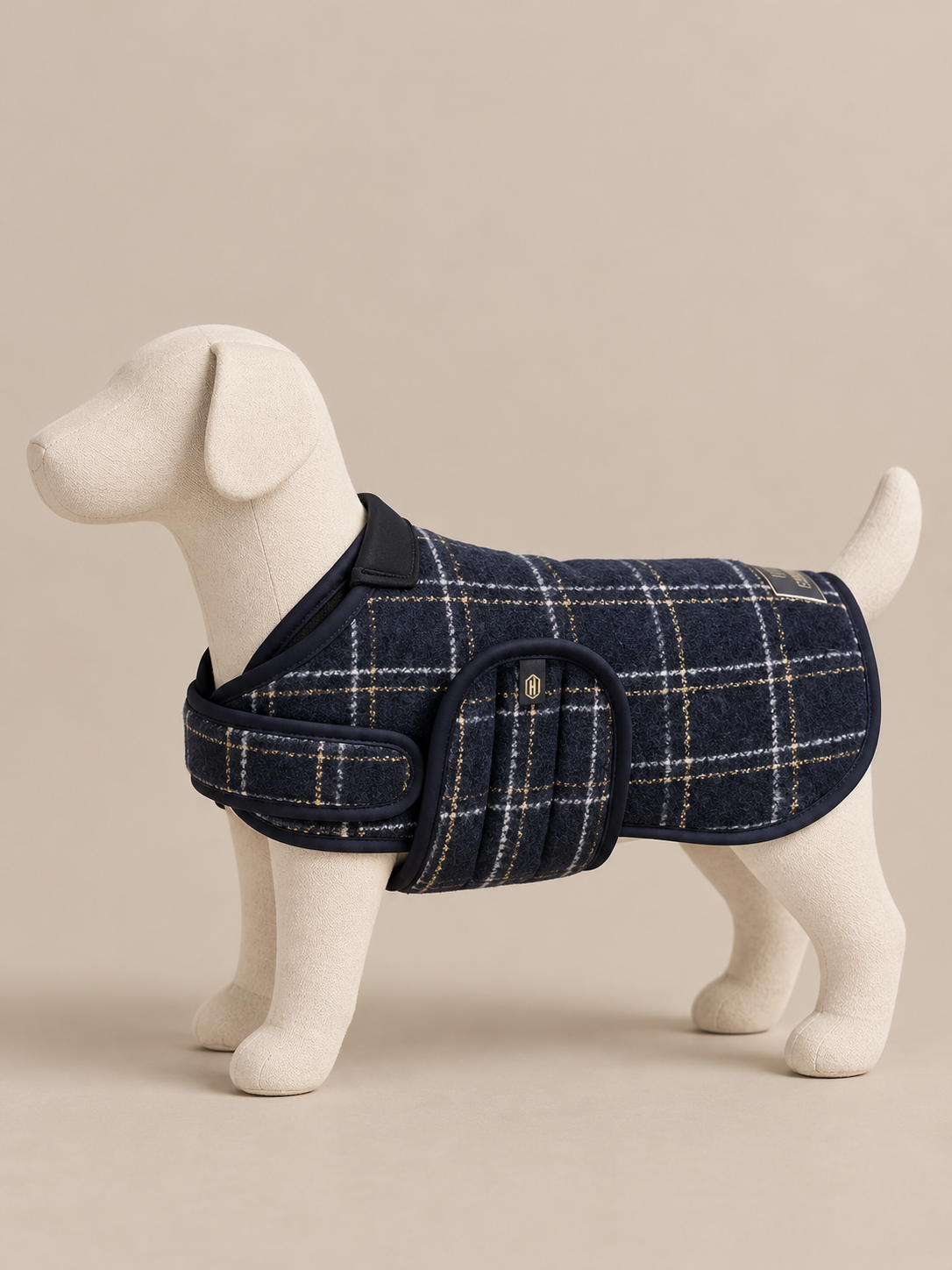 Eskadron Heritage Boucle Fleece Lined Dog Coat Blue