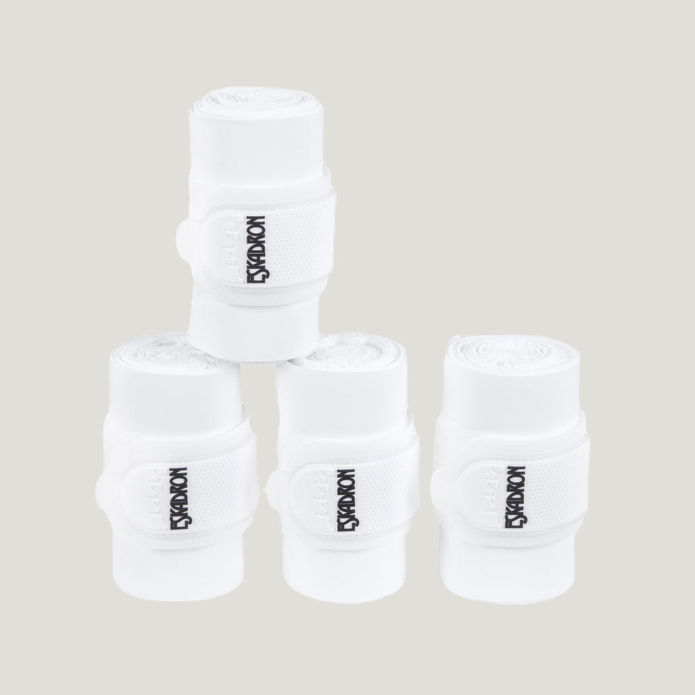 Eskadron Set of 4 Mesh White Bandages Polo Wrap