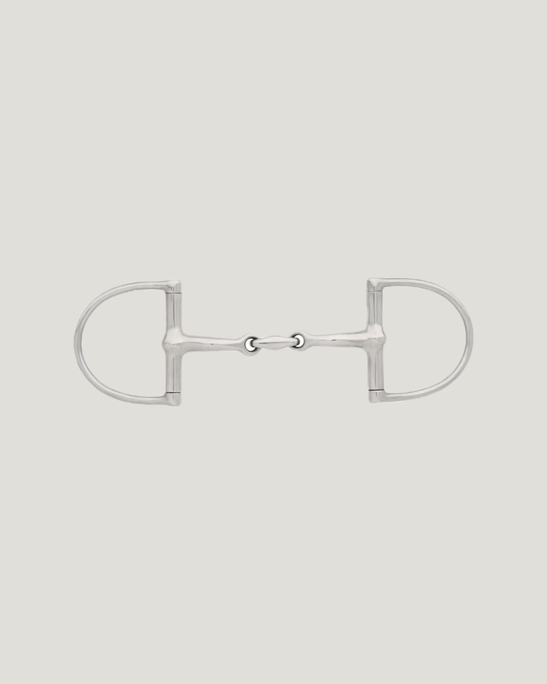 Curved Double Jointed D-ring Bit Stainless Steel