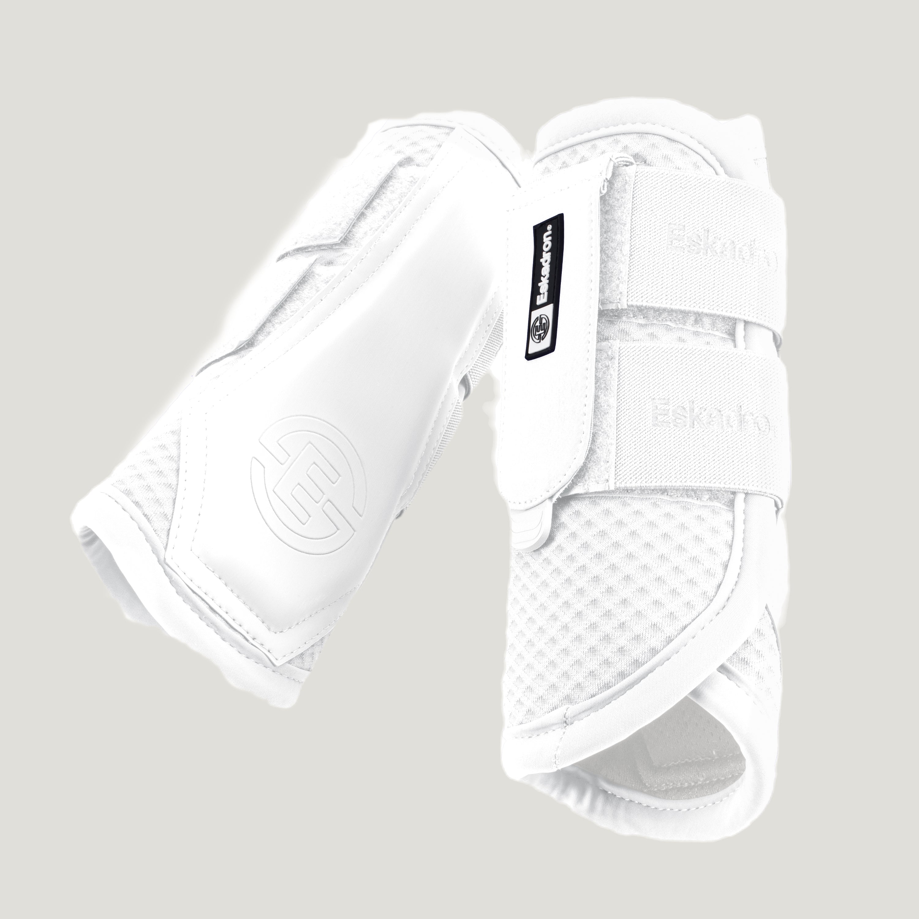 Eskadron Horse Tendon Exercise Mesh Boots White