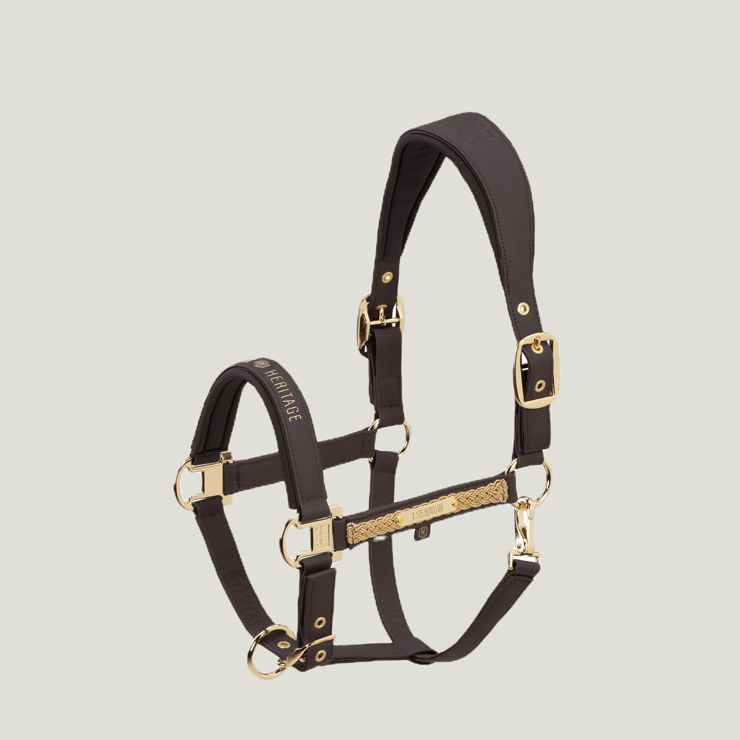 Eskadron Halter Faux Leather Double Pin Heritage
