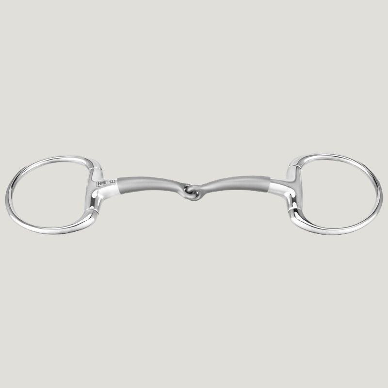 Sprenger Satinox Single Jointed Eggbutt Snaffle  Bit -  135mm