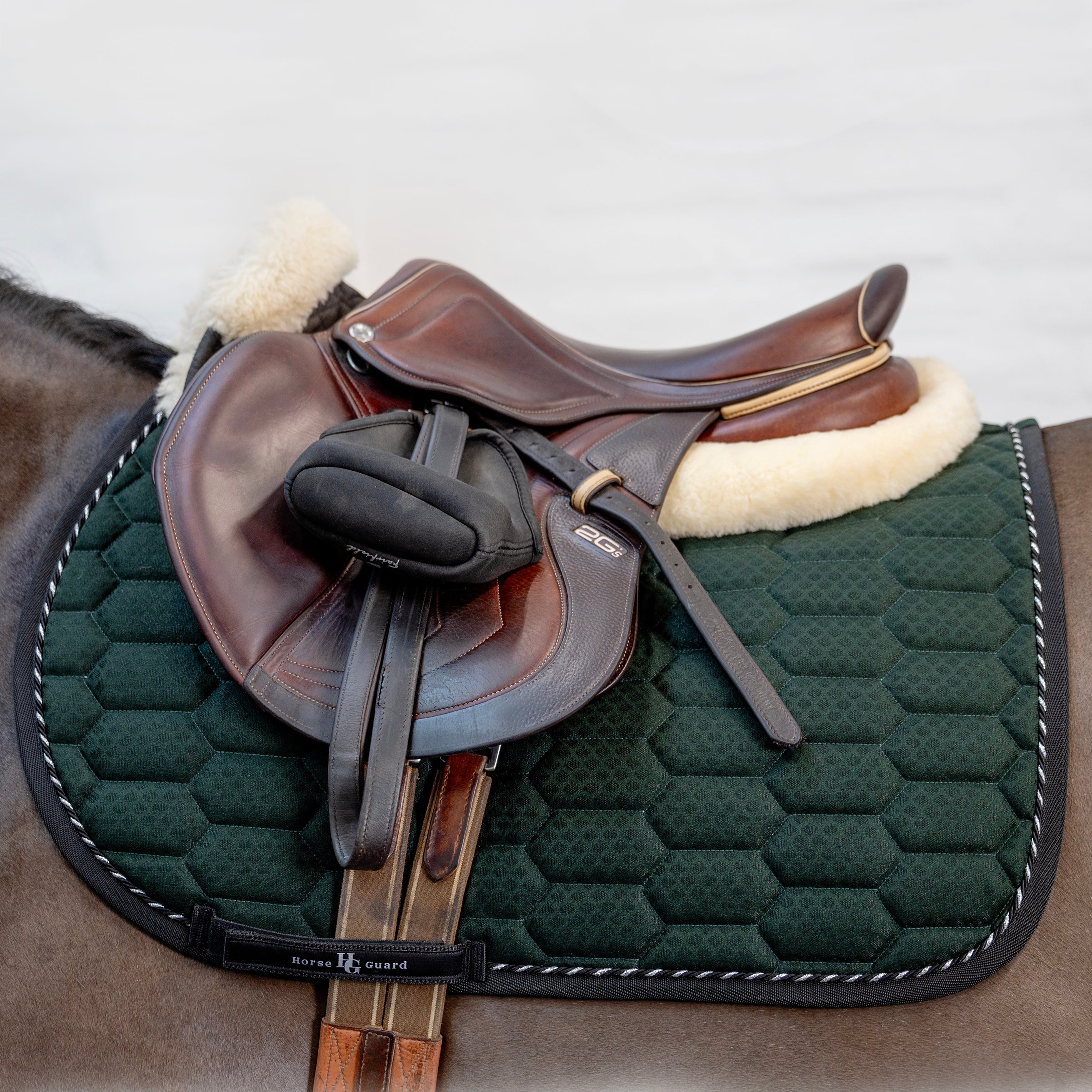 HG Saddle Pad All Purpose/Jump Green