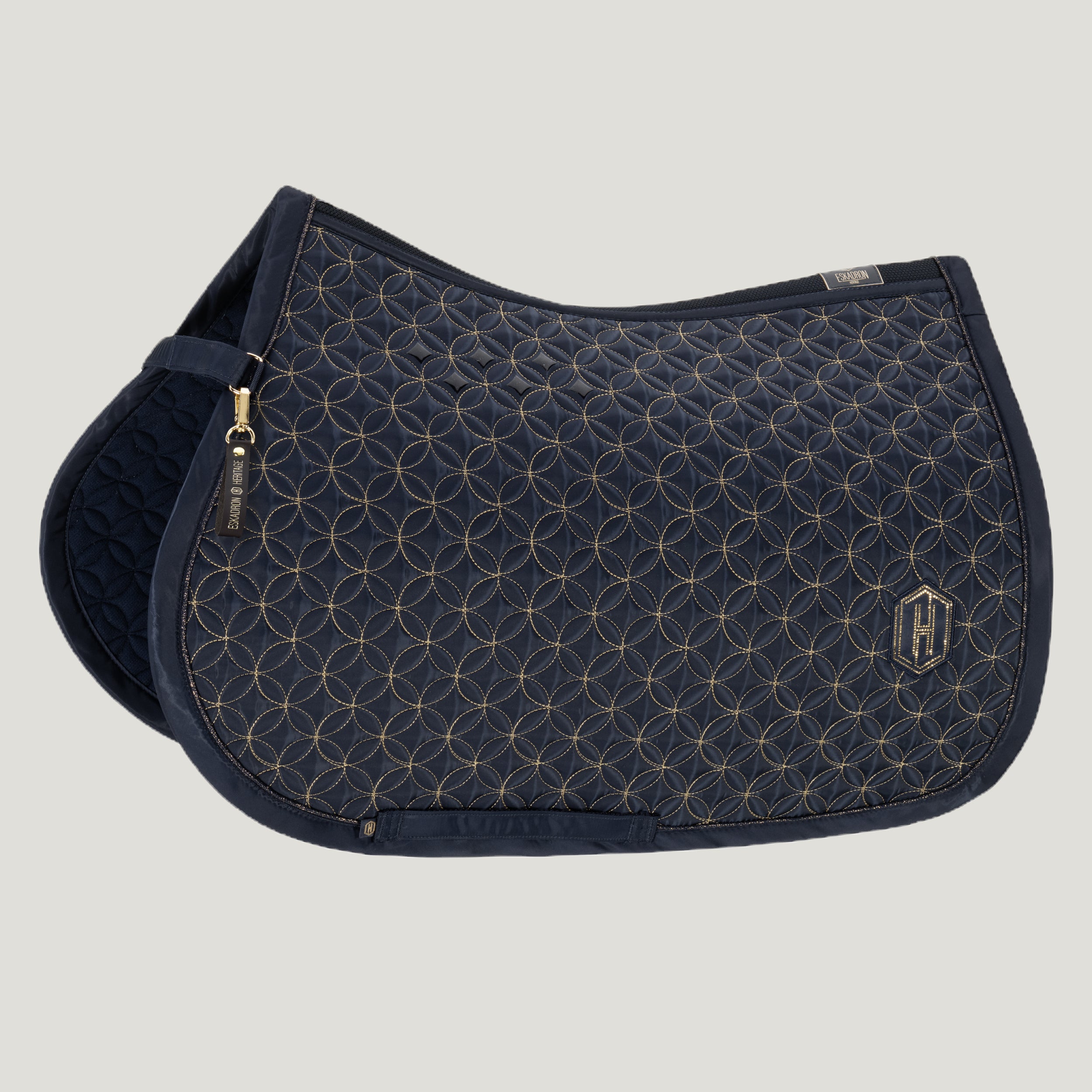 Eskadron Highgloss Saddle Pad Heritage Navy