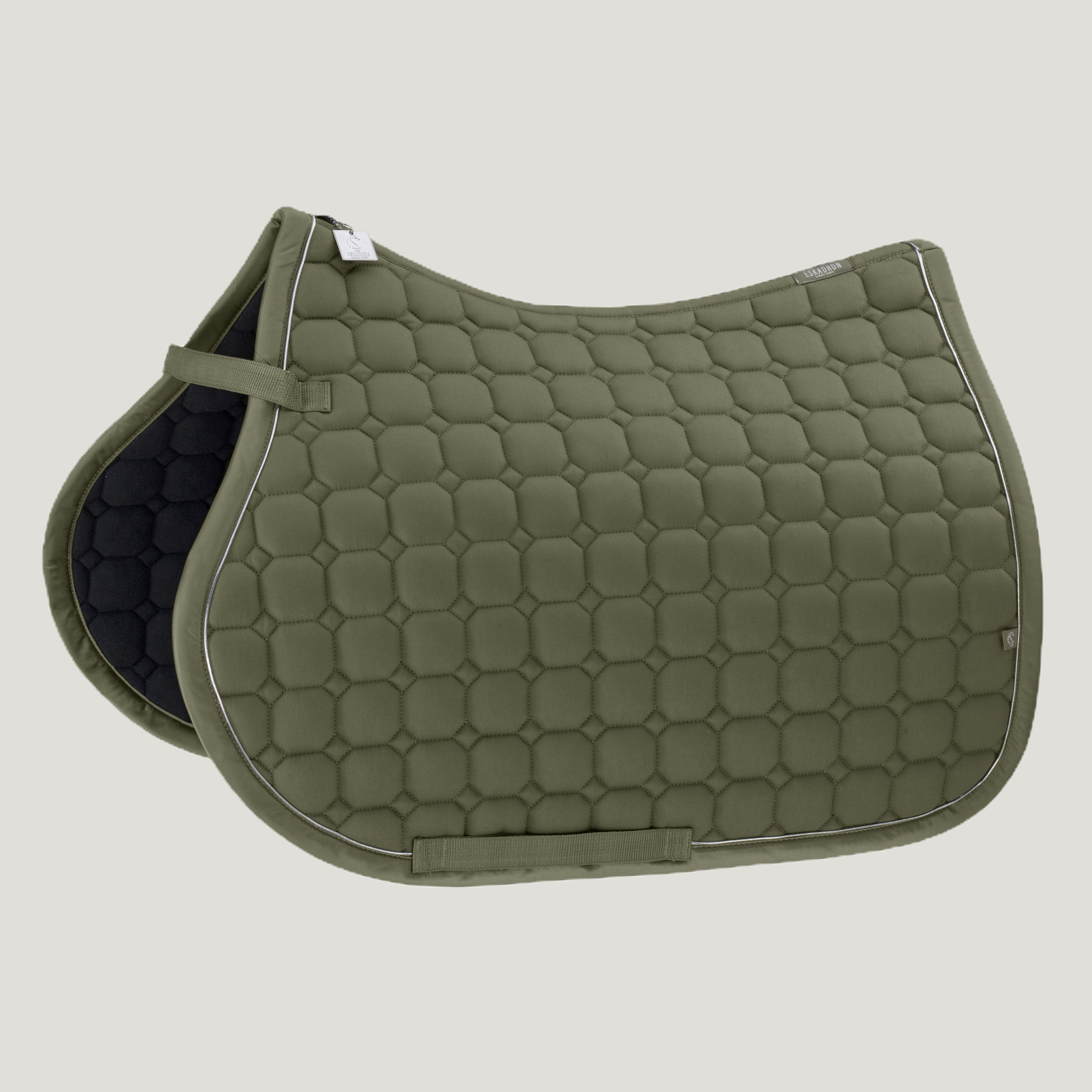 Eskadron Cotton Saddle Pad All Purpose Olive Green