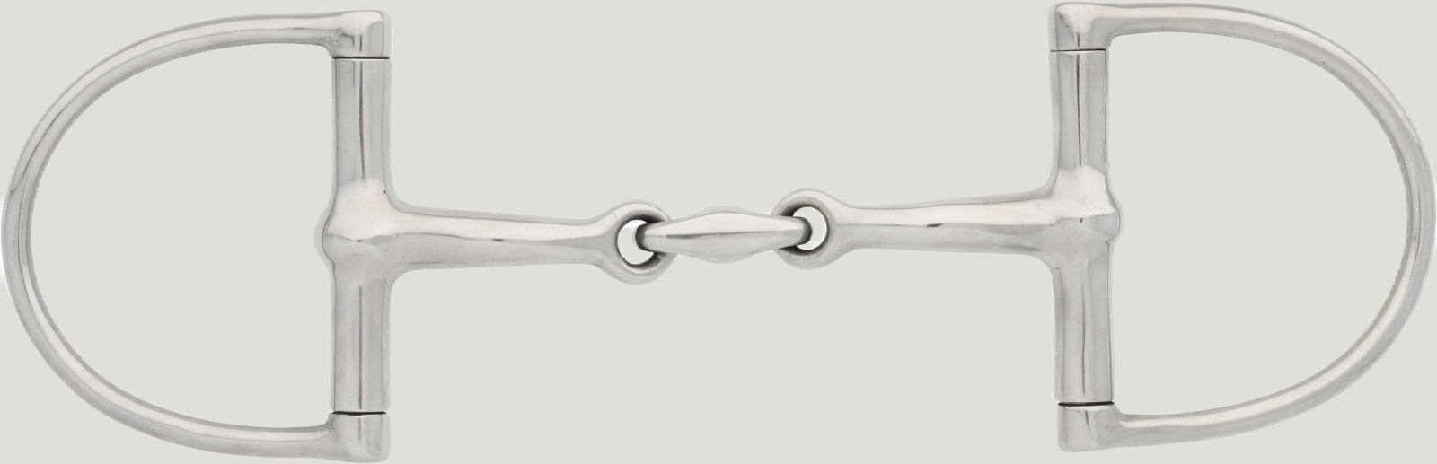 Curved Double Jointed D-ring Bit Stainless Steel
