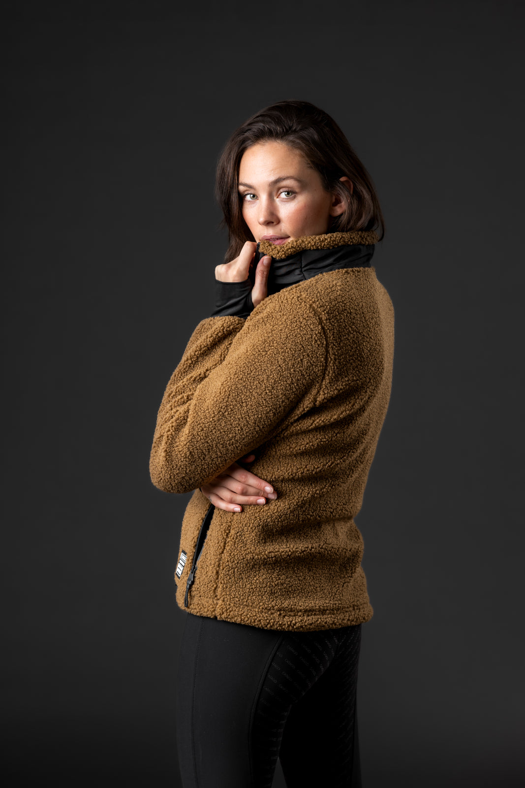 Catago Ashley Riding Teddy Fleece Jacket