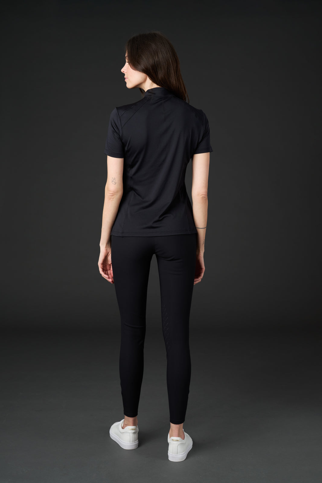 Catago FIR-Tech Short-Sleeve Riding Shirt Black