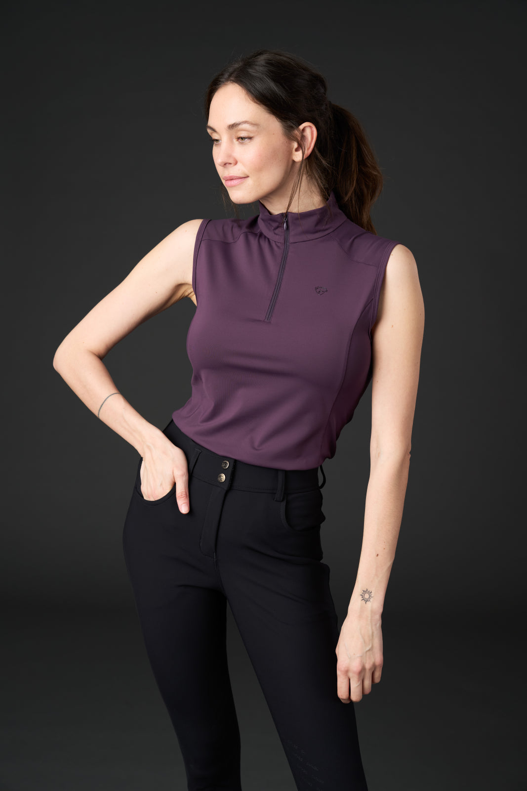 Catago Teodora Tank Top Plum Perfect