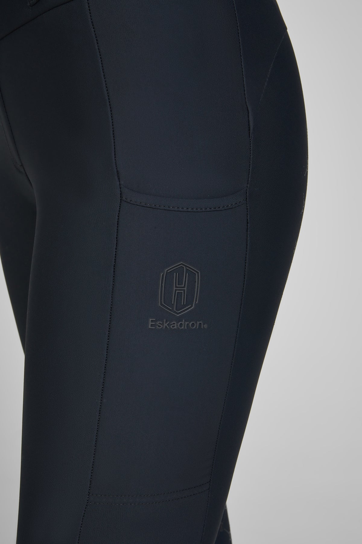 Eskadron Womens Cosy Full Grip Riding Tights Black